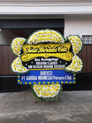 Papan Bunga Duka di Pidada